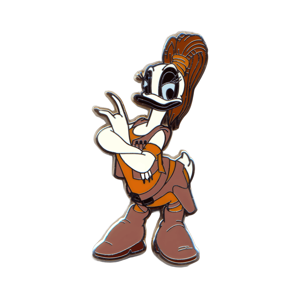 Daisy Duck as Aurra Sing Disney pin