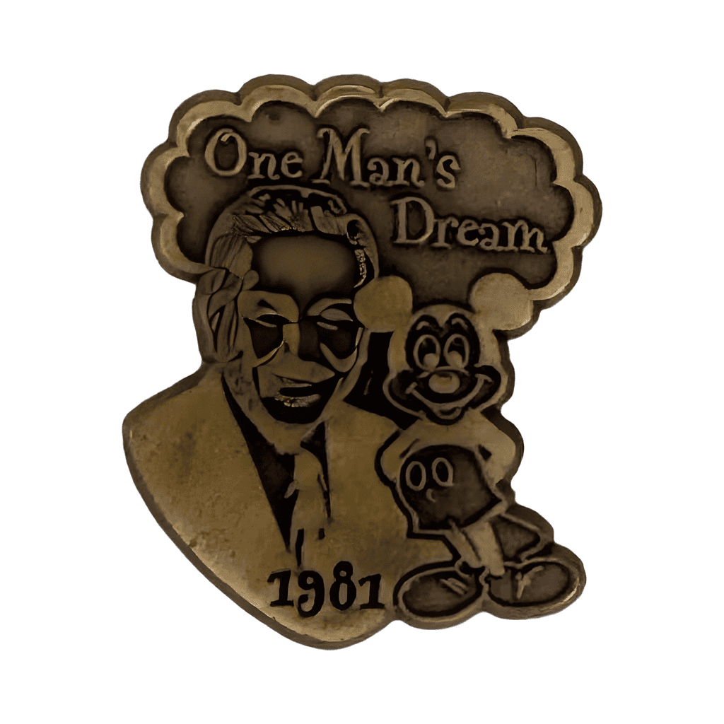 100 Years of Dream - One Man's Dream (1981) Disney pin