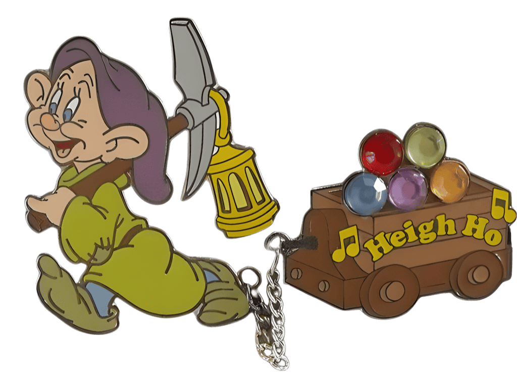 #64 Heigh Ho - Dopey Disney pin