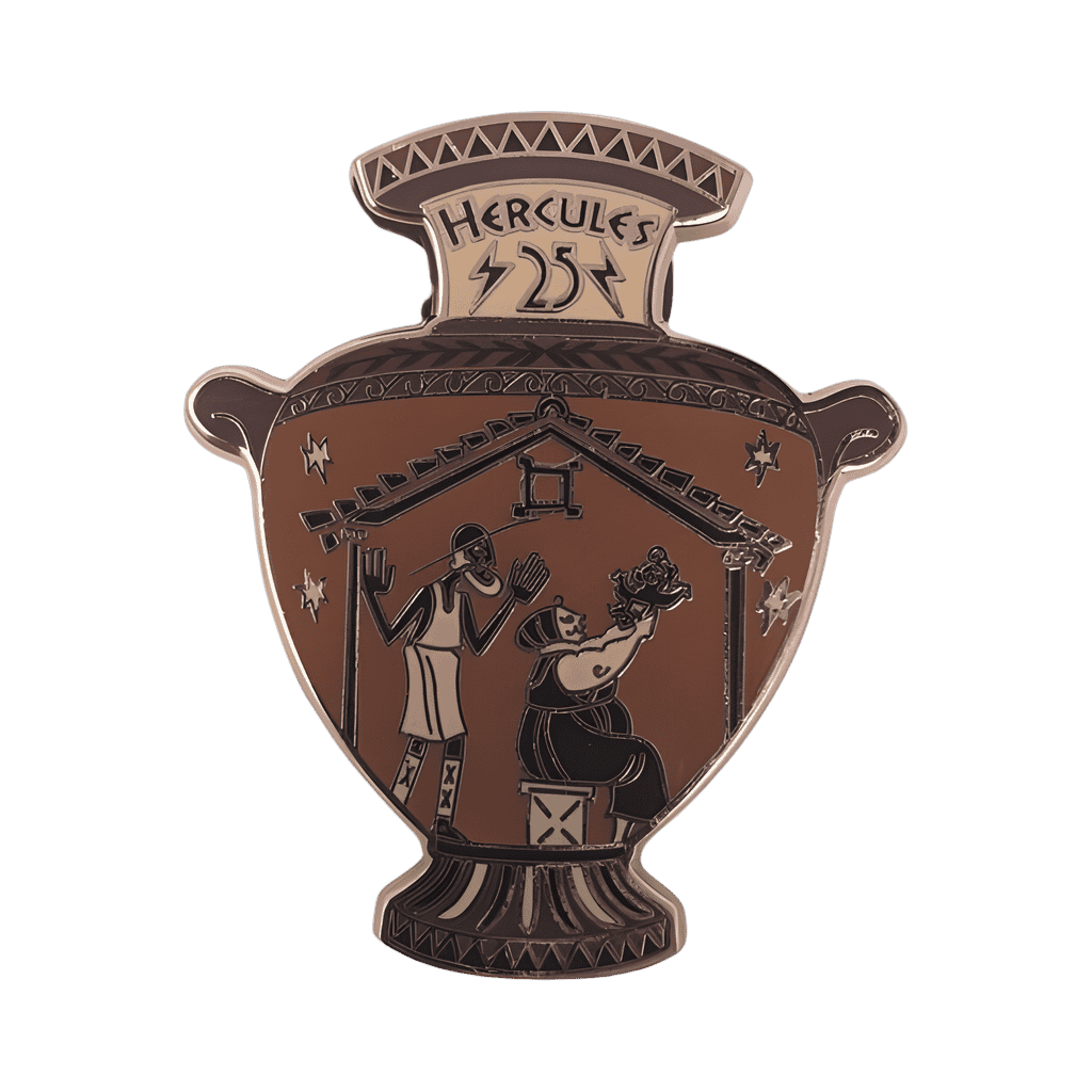 Amphitryon, Alcmene, and Baby Hercules Disney pin