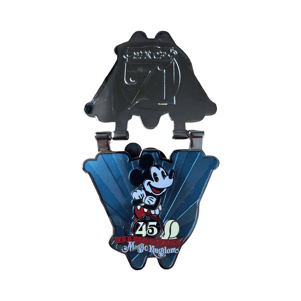 Mickey Mouse Hinged with WDW Logo Disney pin