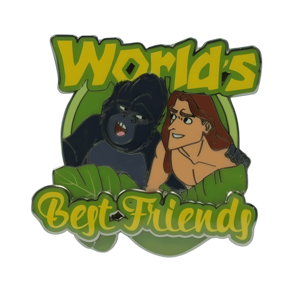 Tarzan and Terk Disney pin