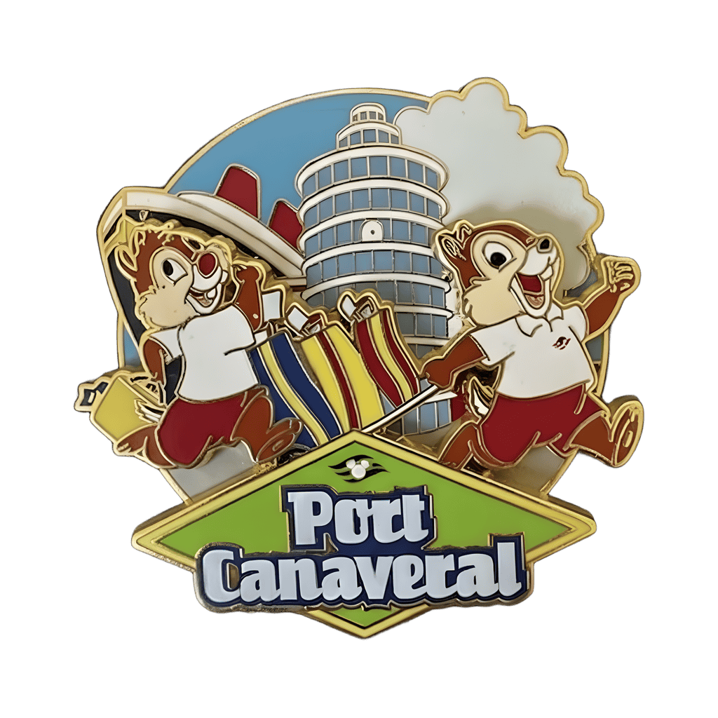Port Canaveral - Chip & Dale Disney pin