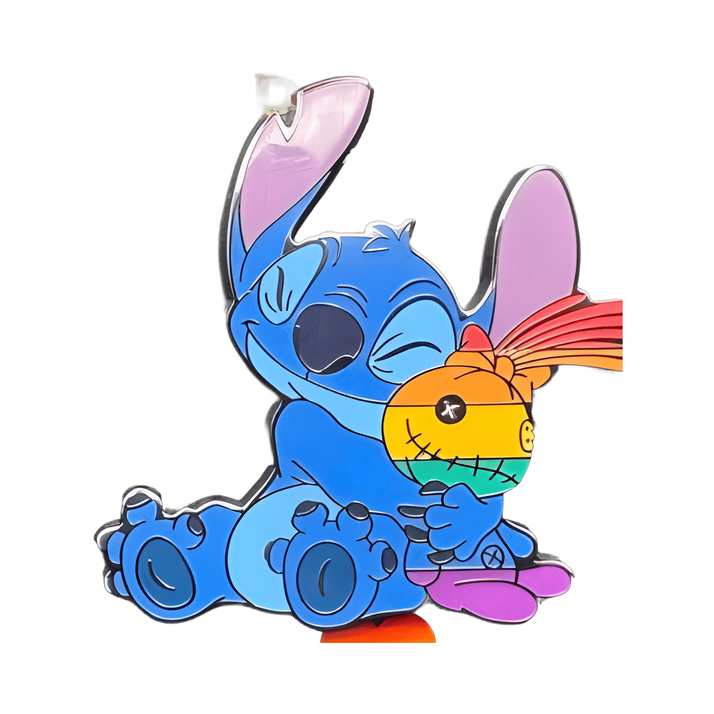 Stitch and Scrump Disney pin