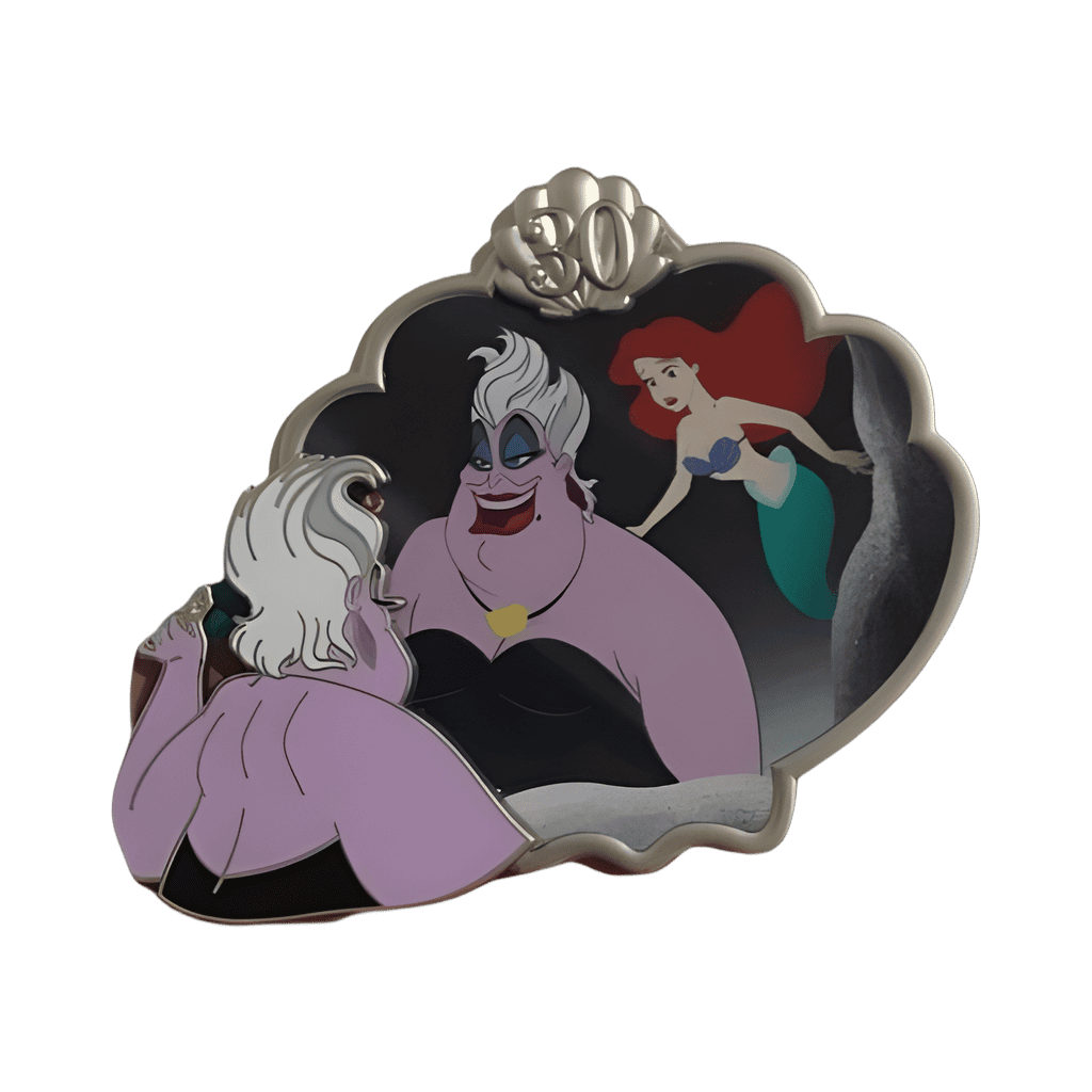 Ursula's Mirror Disney pin