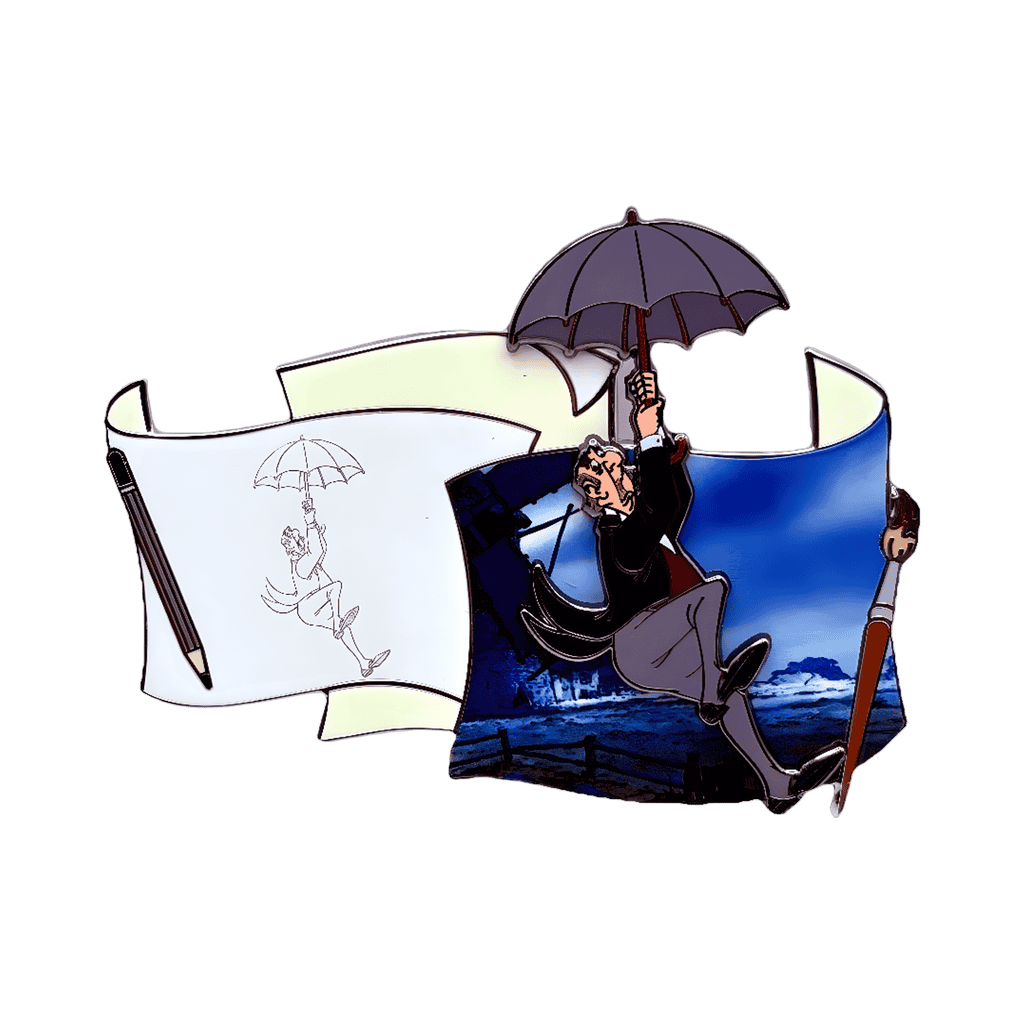 Edgar Disney pin