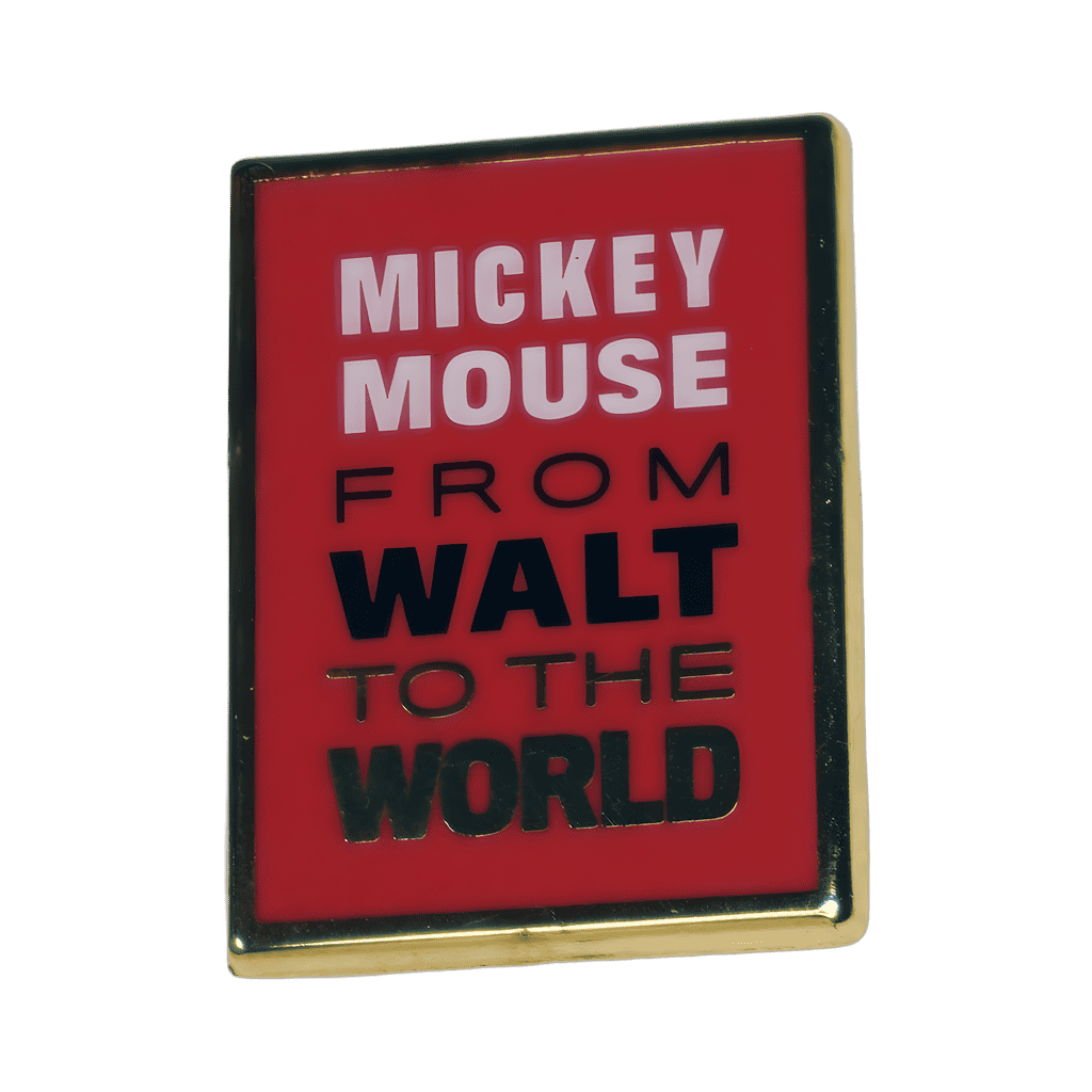 From Walt to the World Disney pin
