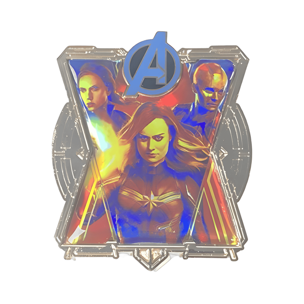 Captain Marvel, Black Widow and Nebula Disney pin