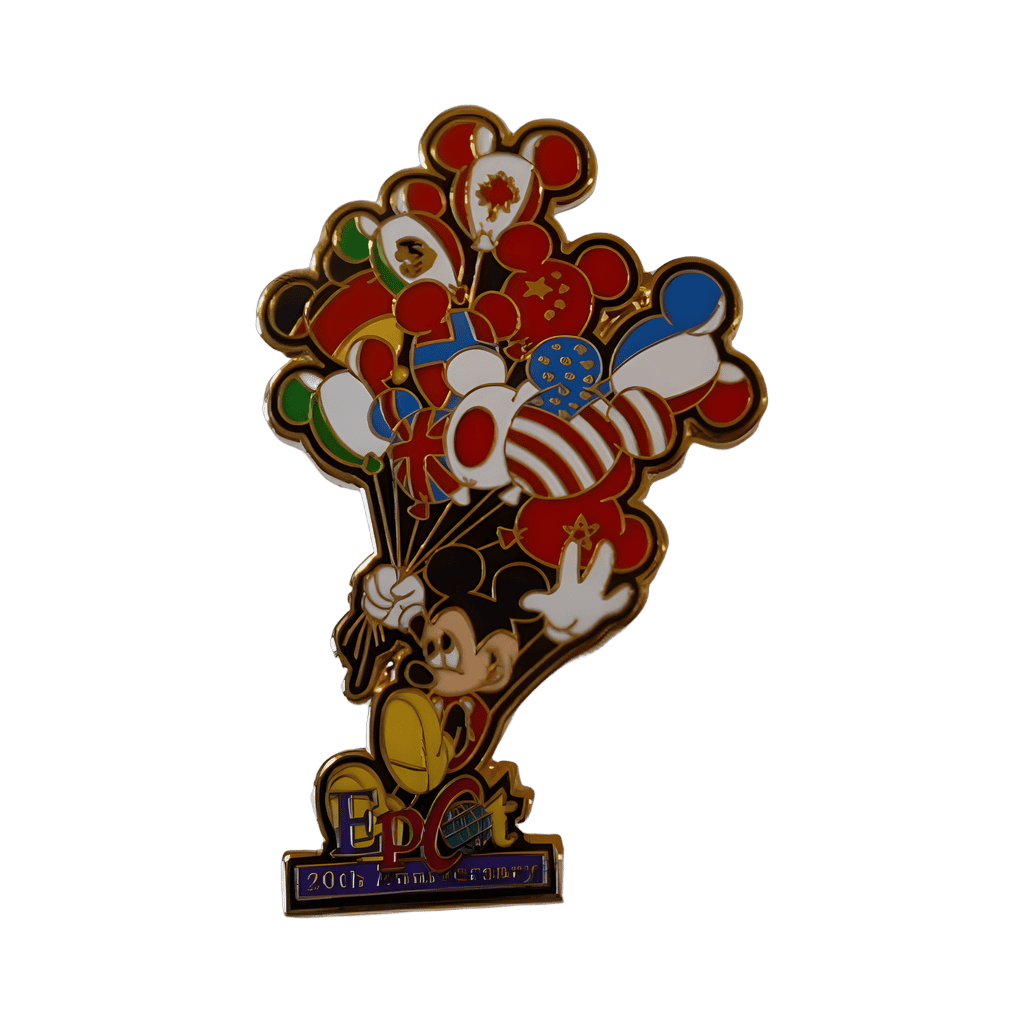 Mickey and World Showcase Balloons Disney pin