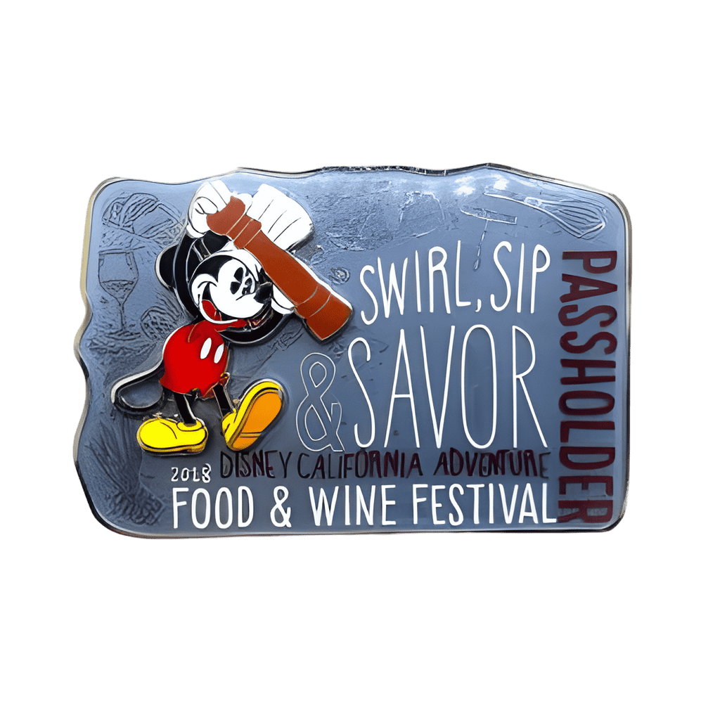 Swirl, Sip, & Savor - Annual Passholder Disney pin