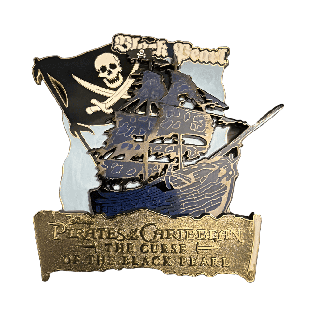 Pirates of the Caribbean Curse of the Black Pearl Disney pin