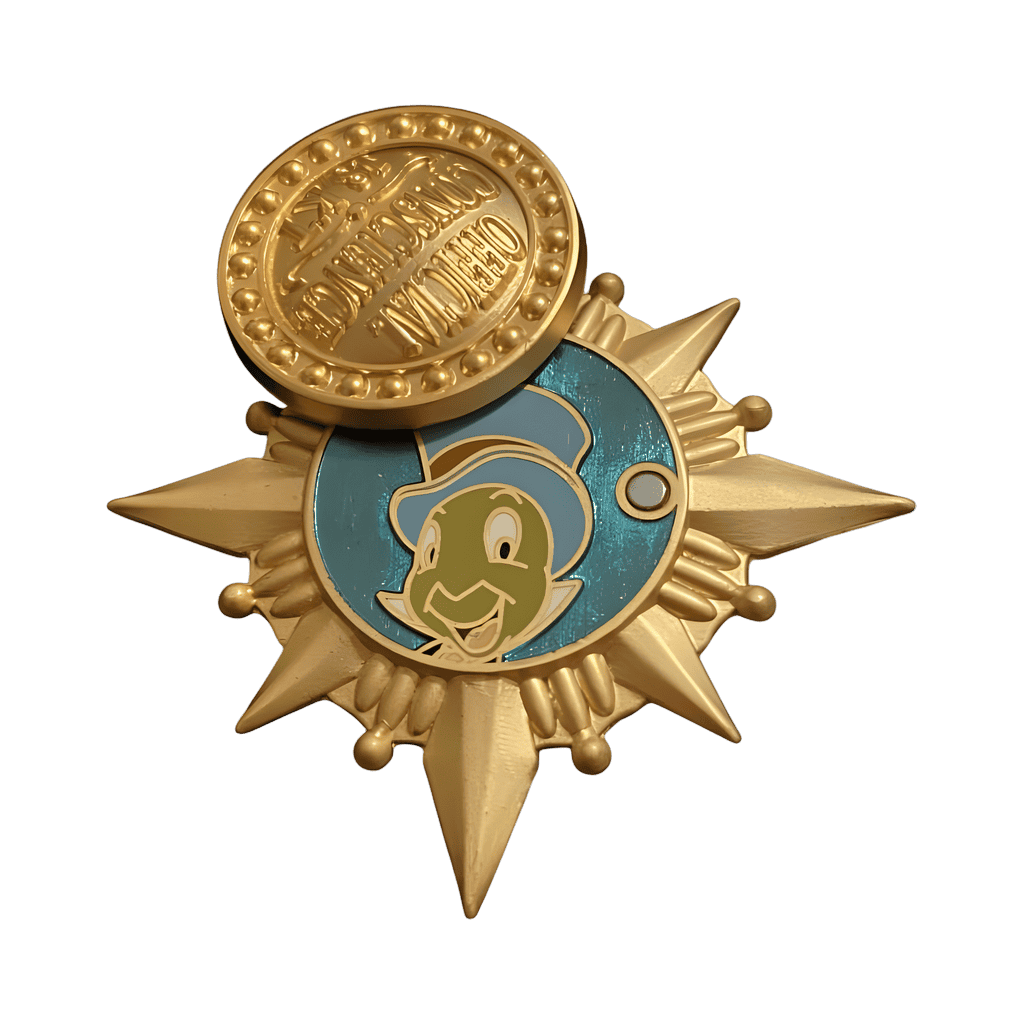 Jiminy Cricket Official Conscience Disney pin