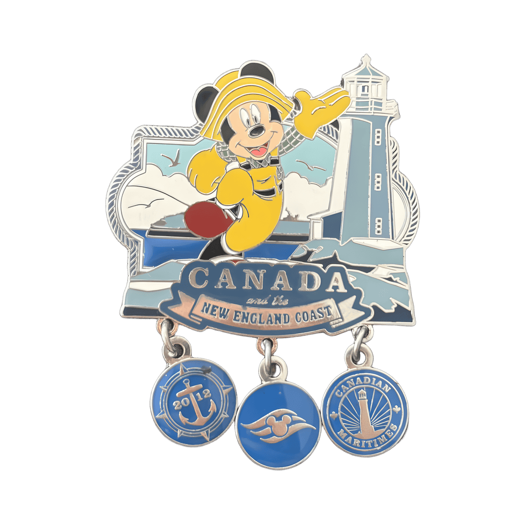 Fisherman Mickey Disney pin