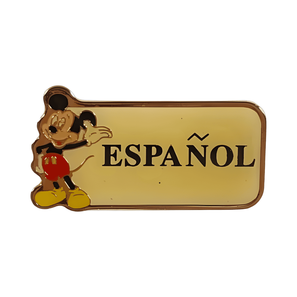 Español Disney pin