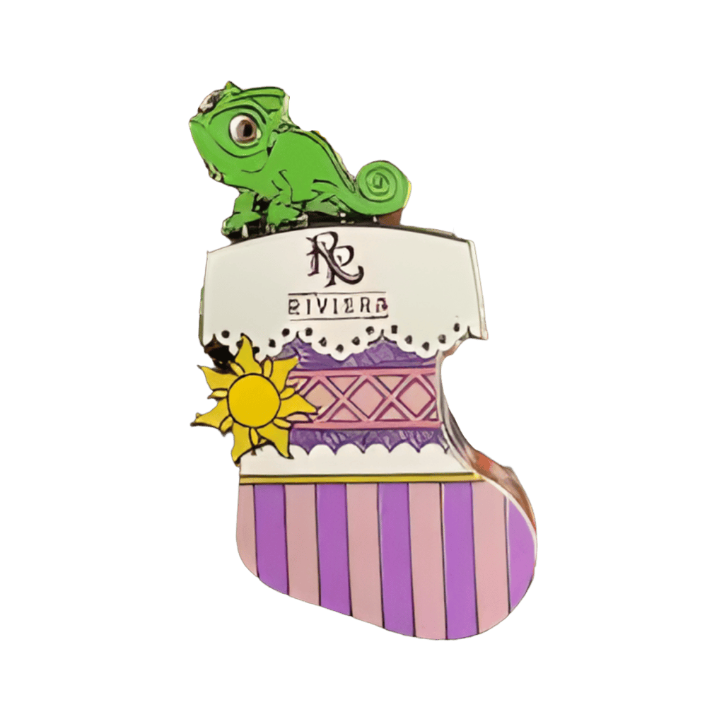 Riviera Resort Christmas Stocking - Pascal Disney pin