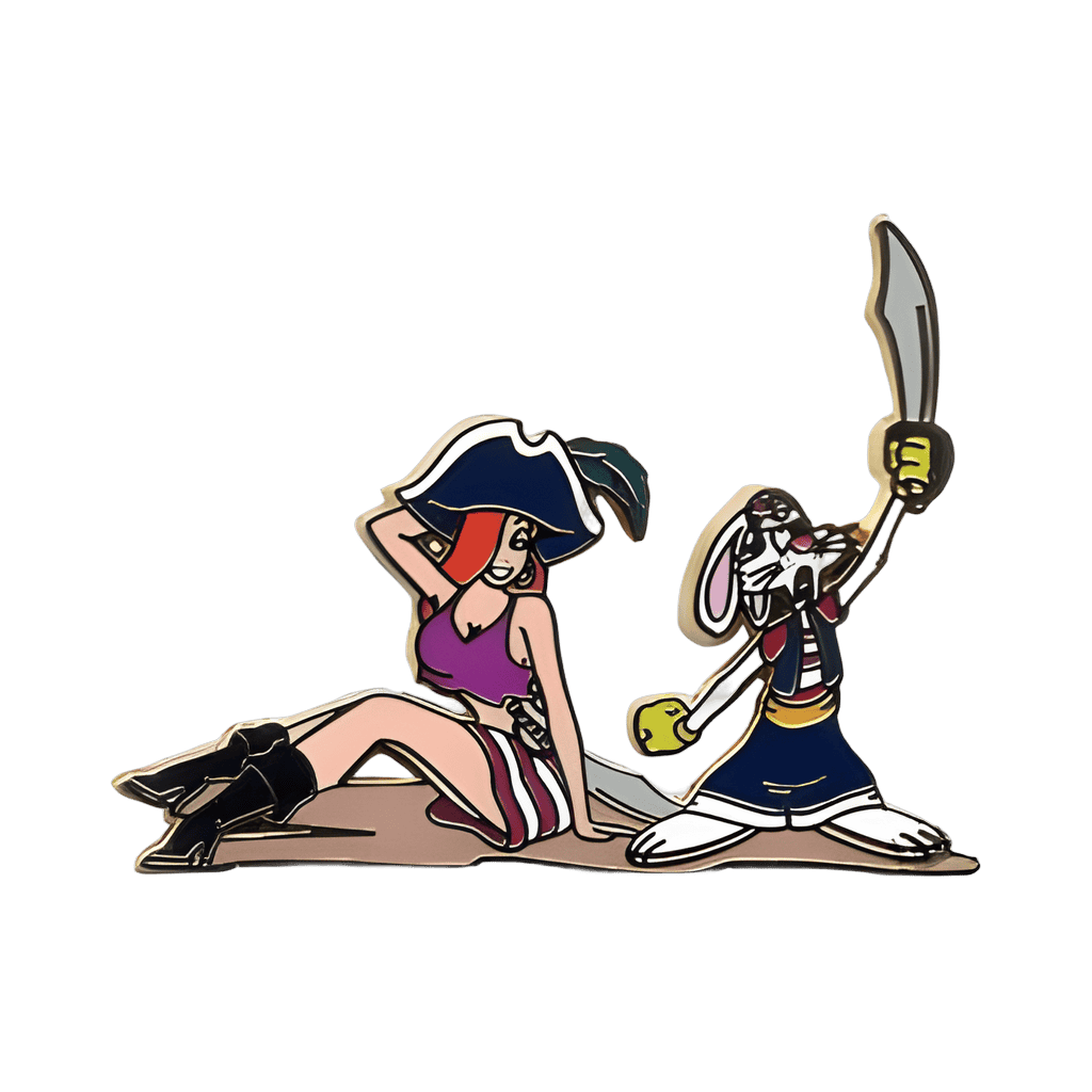 Roger and Jessica Rabbit Disney pin
