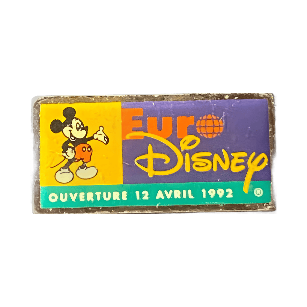 Mickey - Ouverture 12 Avril 1992 (French Version) Disney pin