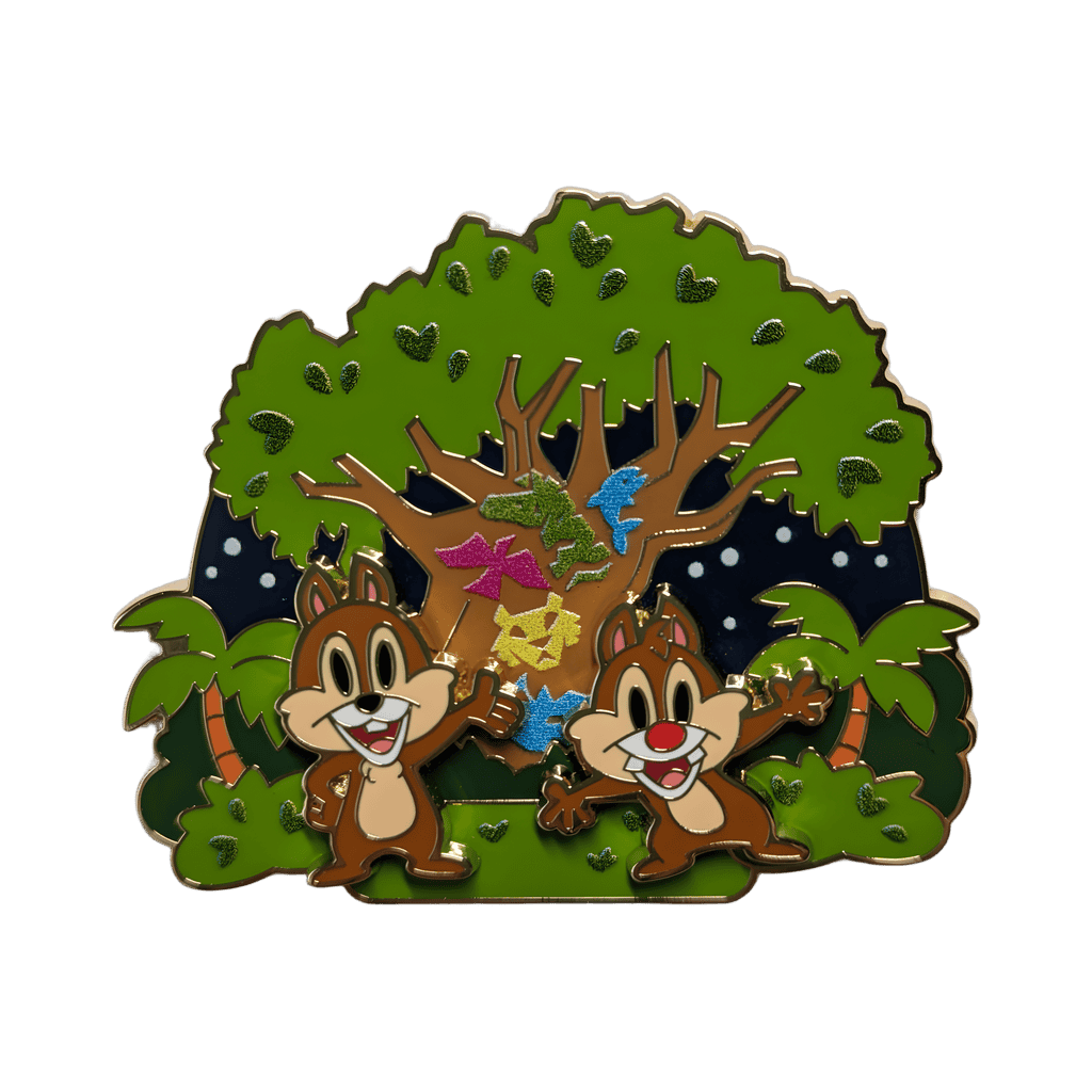 Chip & Dale at Animal Kingdom Disney pin