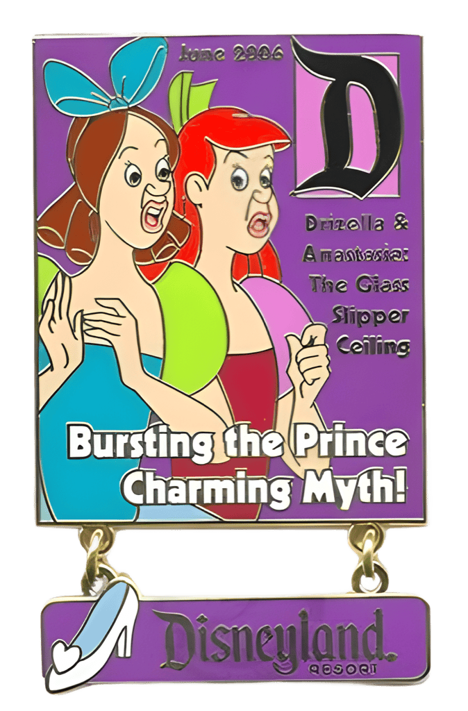 Drizella and Anastasia Disney pin