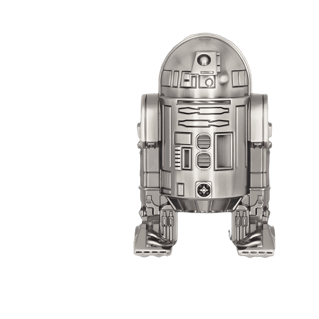 Sculpted R2-D2 Disney pin