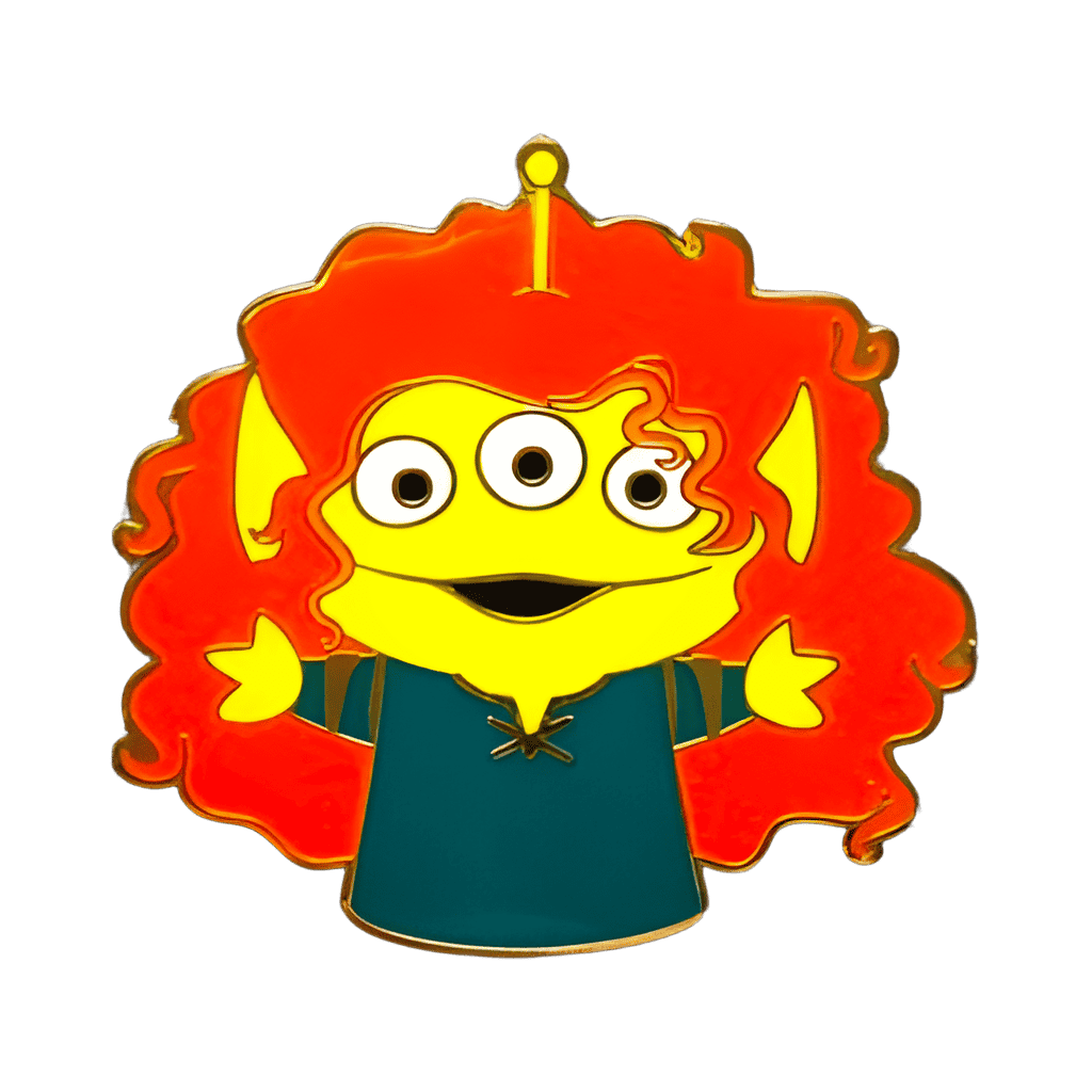 Merida Disney pin