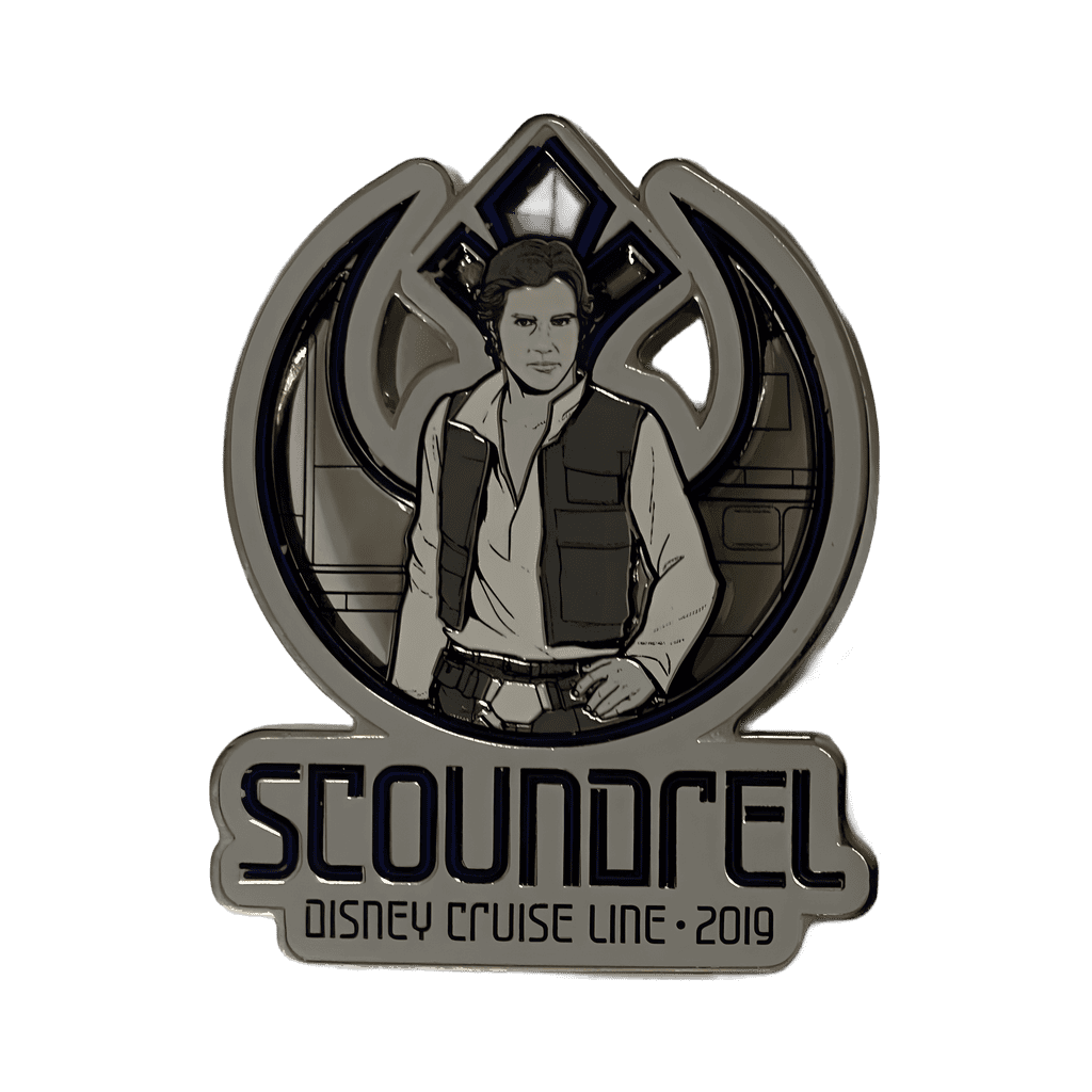 Scoundrel Han Solo Disney pin
