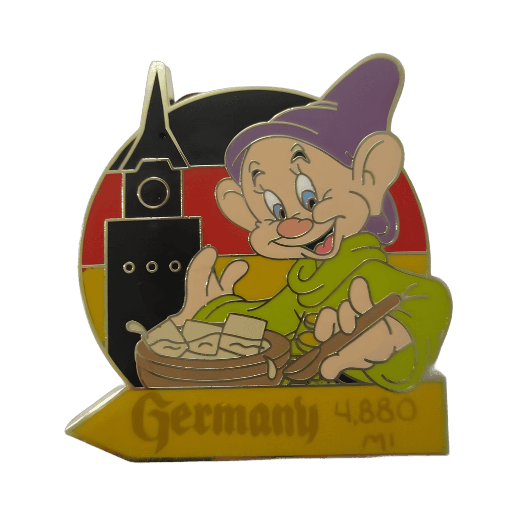Dopey in Germany Disney pin