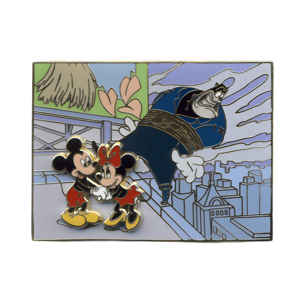 Runaway Brain - Mickey, Minnie and Pete (Julius) Disney pin