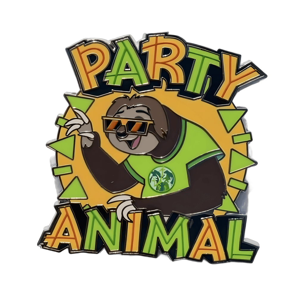 Flash Slothmore - Party Animal Disney pin