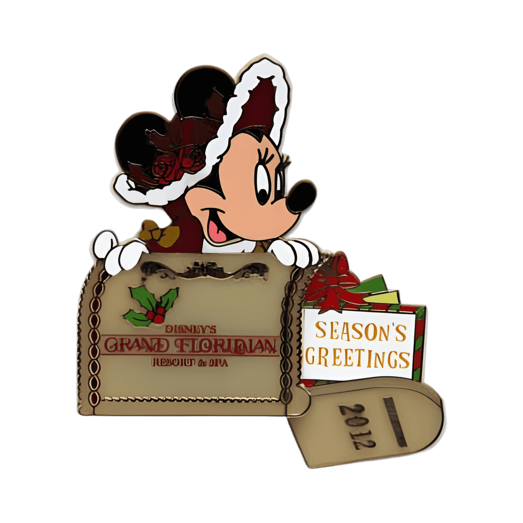 Disney's Grand Floridian - Minnie Mouse - Season's Greetings Disney pin