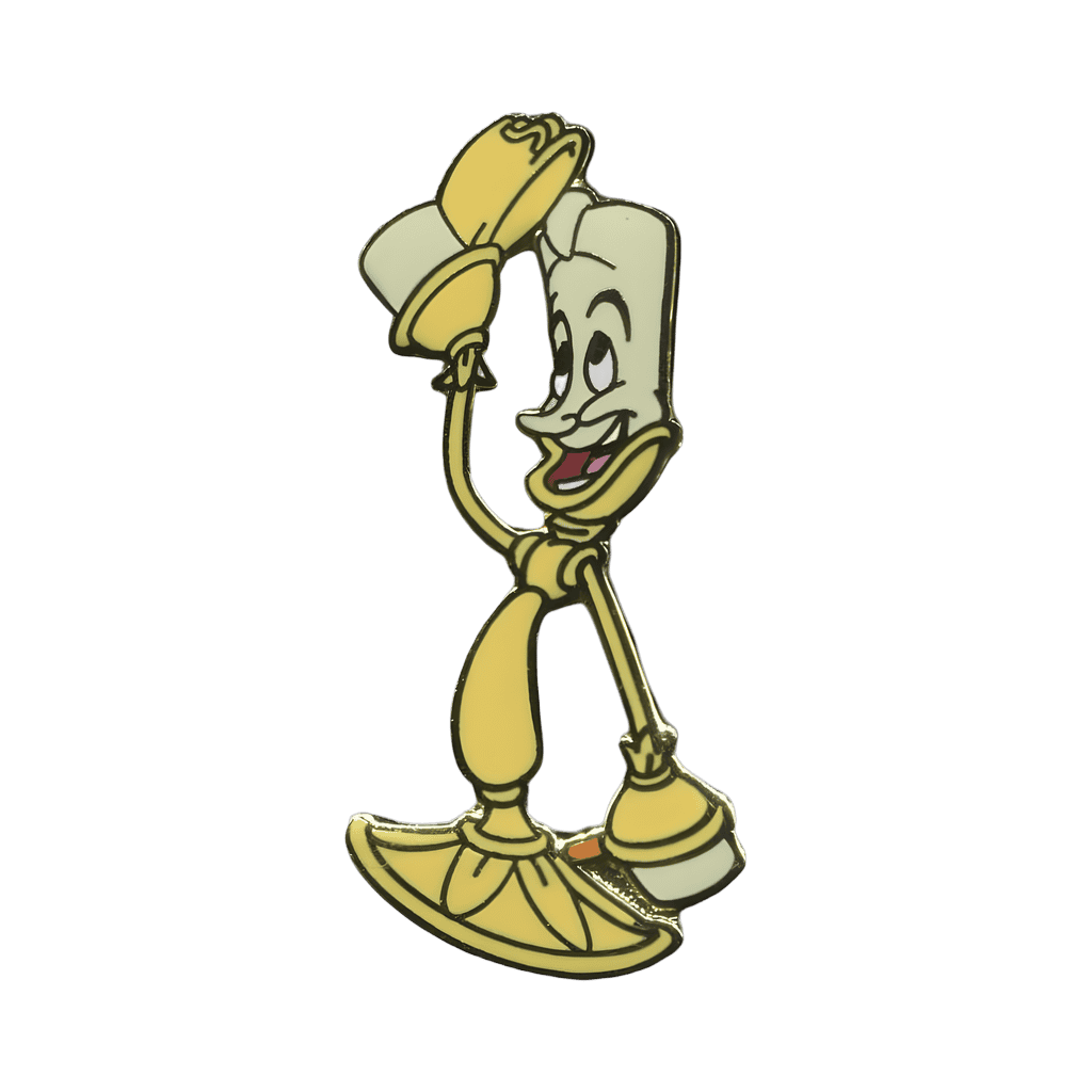 Beauty And The Beast - Dancing Lumiere Disney pin