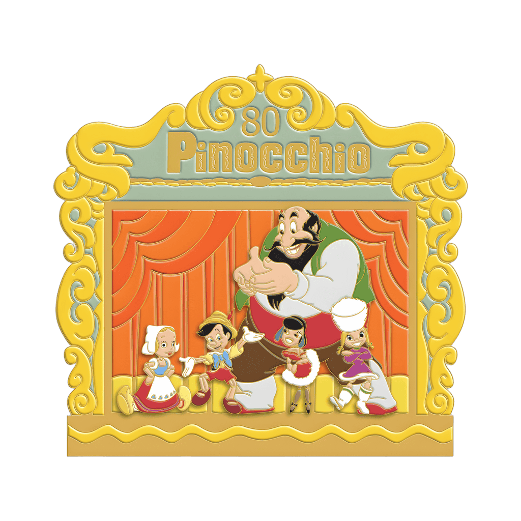 Pinocchio & Stromboli Disney pin