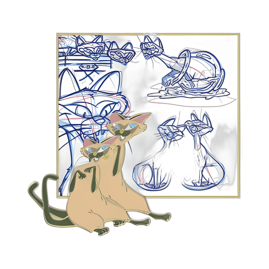 Si and Am Disney pin