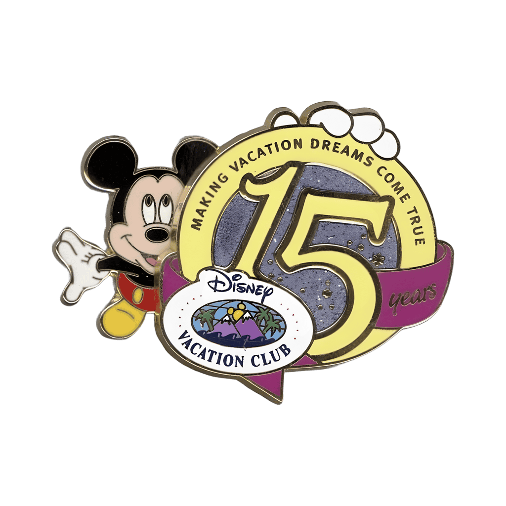 mickey 15 years DVC Disney pin
