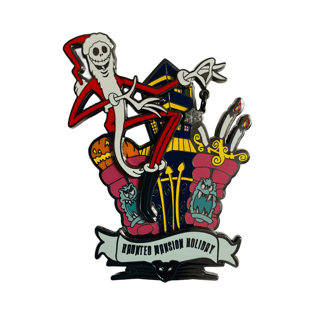 Santa Jack on Entrance Gates Disney pin