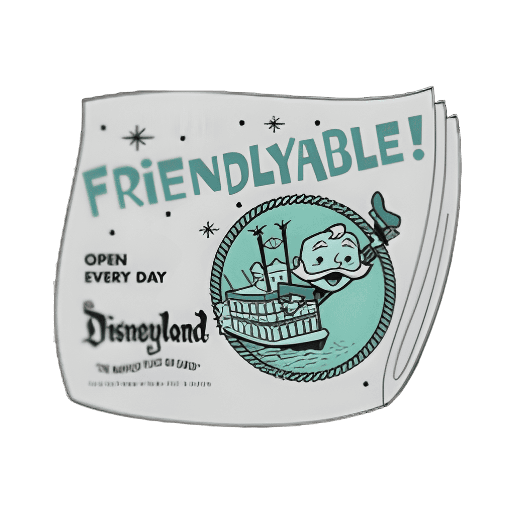 Flashback Newspaper Boxed Set — Friendlyable! Newspaper Disney pin