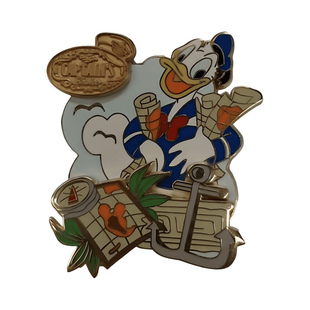 Captains choice Donald pin Disney pin