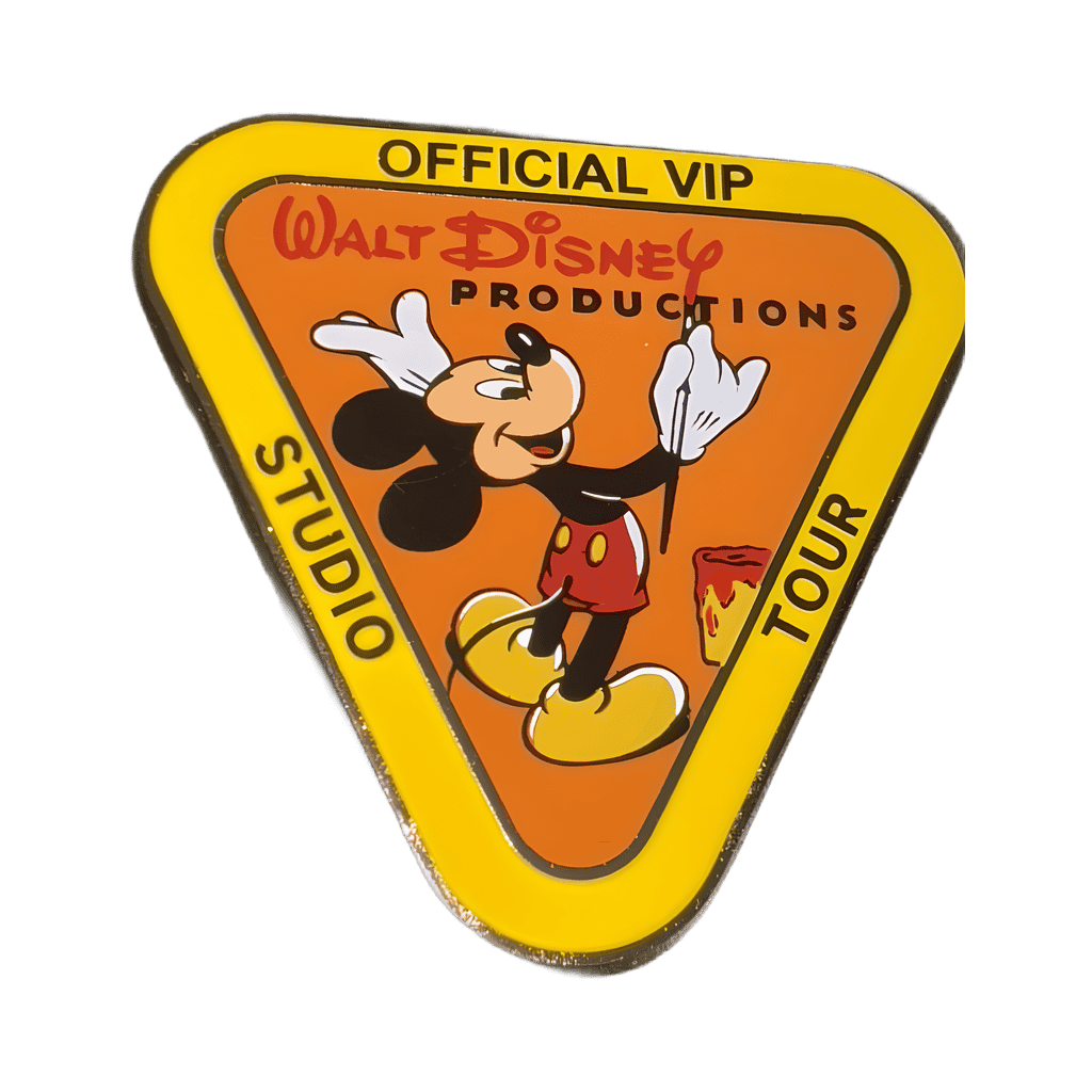 Mickey - Walt Disney Productions Official VIP Studio Tour (With VIP Text) Disney pin