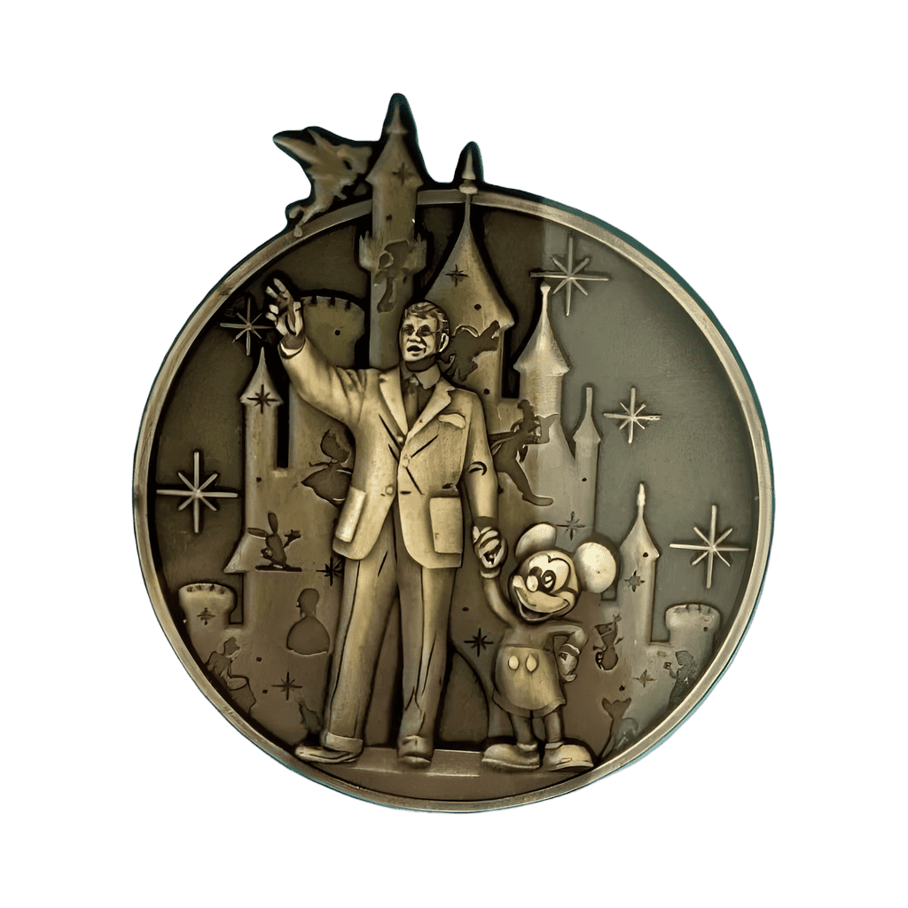 Walt Disney and Mickey Mouse - Partners Statue Disney pin