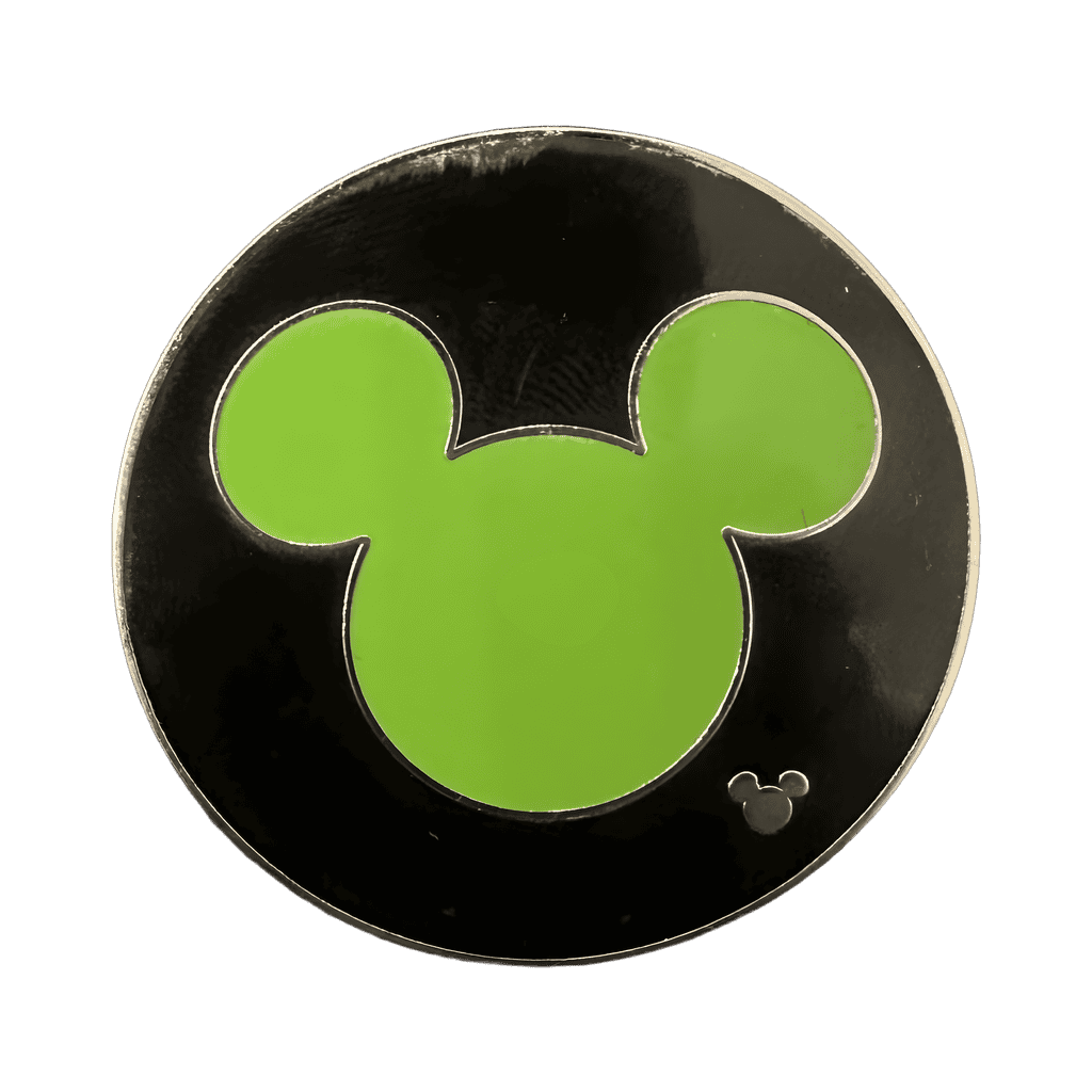 Green Disney pin