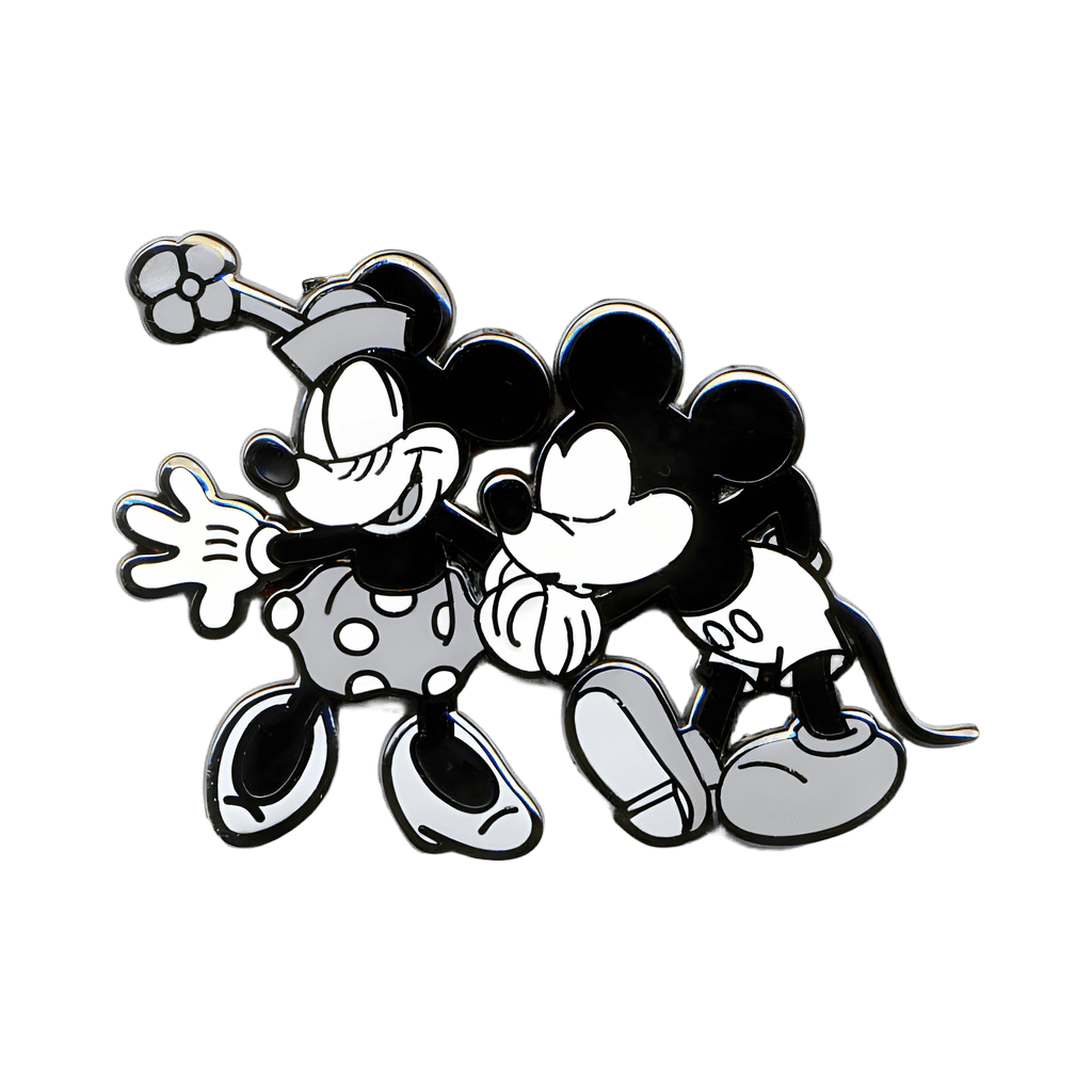 Vintage Minnie & Mickey Disney pin