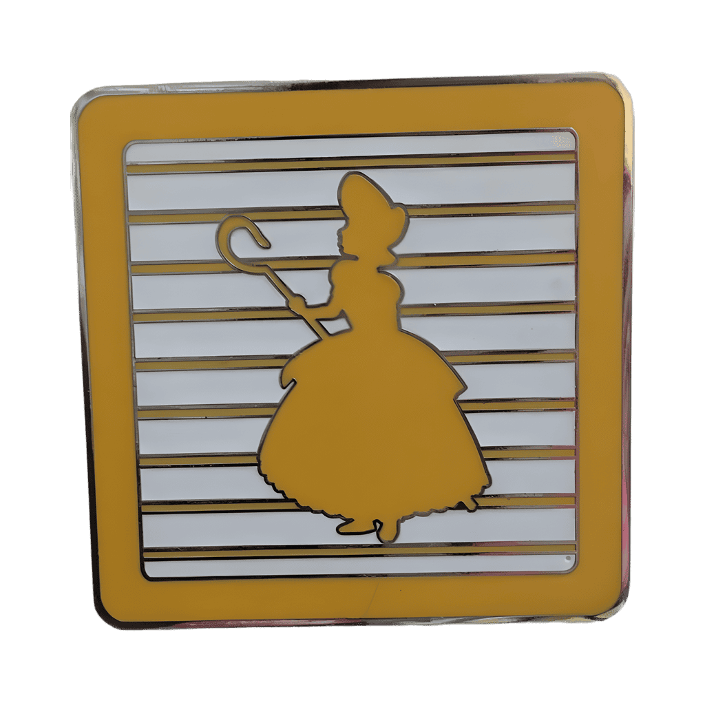 Bo Peep Yellow Block Disney pin