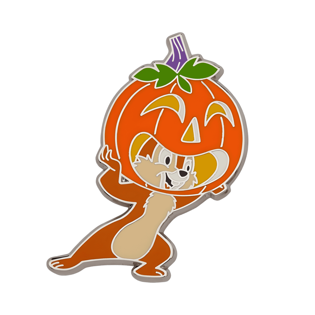 DLR/WDW - Halloween 2021 - Chip 'n Dale Pumpkin Set - Chip Disney pin