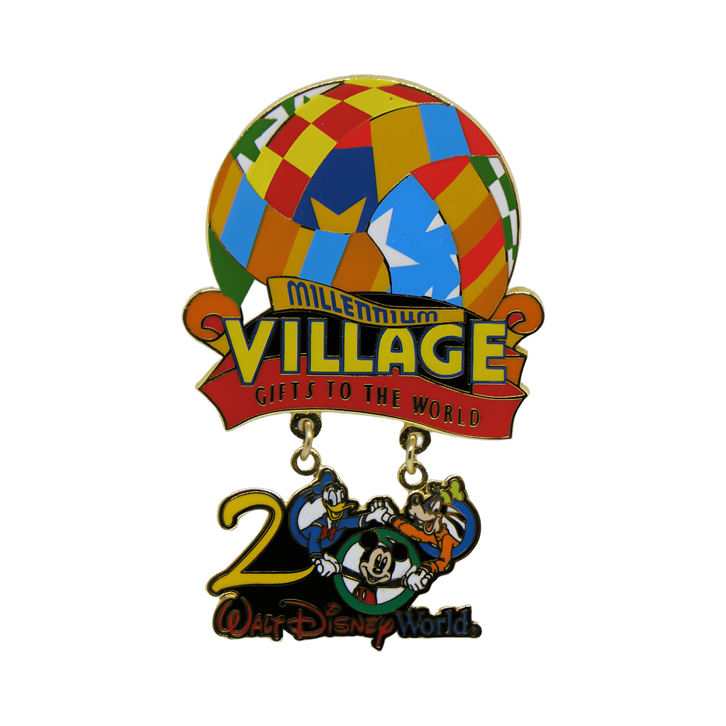 Mickey, Donald and Goofy 2000 Disney pin