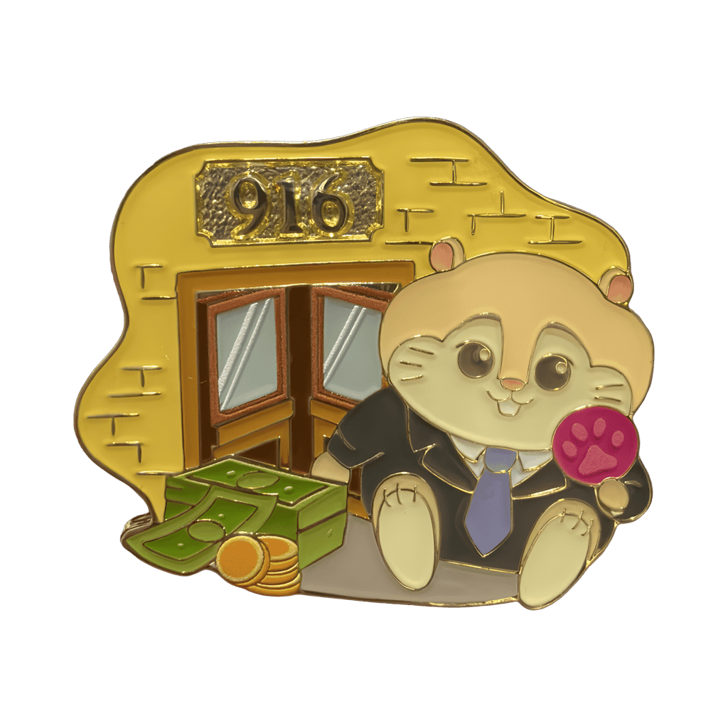 Lemming Brother Disney pin