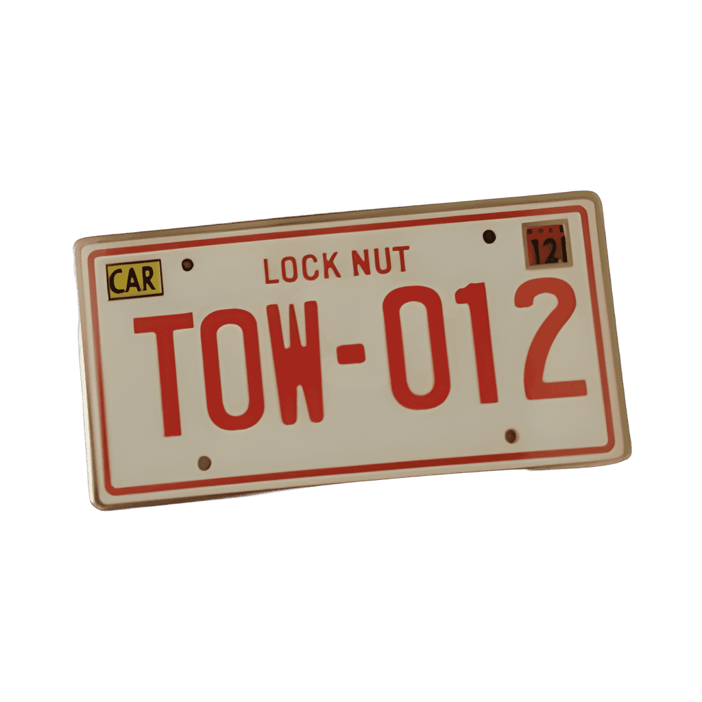 License Plate - TOW-012 Disney pin