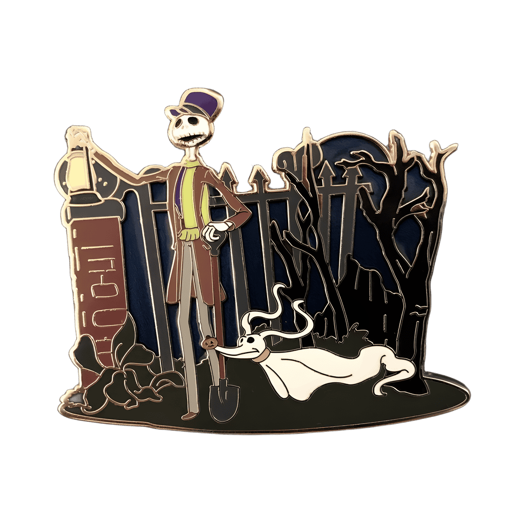 Jack Skellington & Zero Disney pin