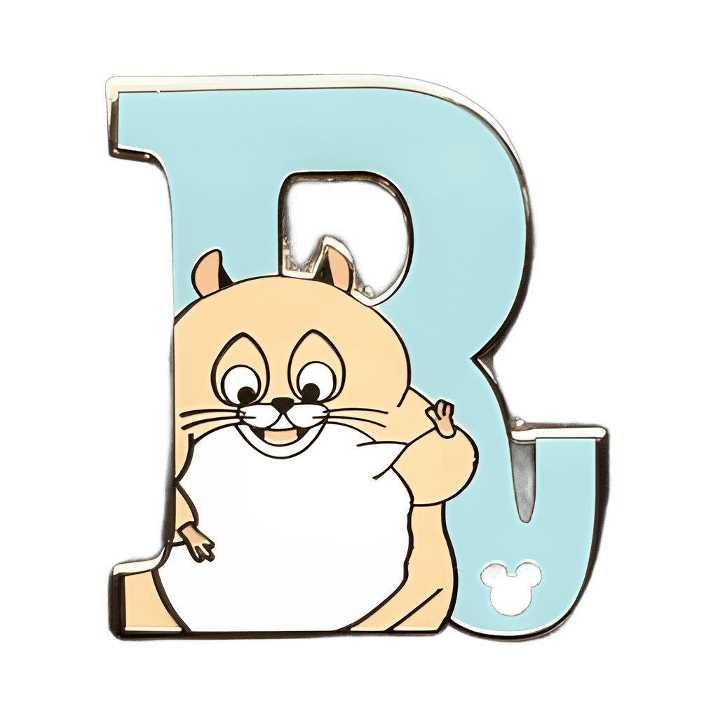 R for Rhino Disney pin