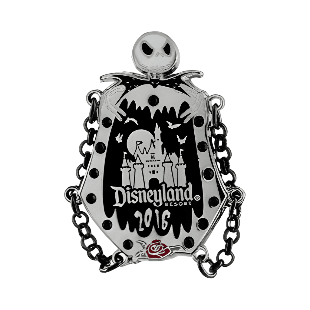 Jack Skellington Chained and Jeweled Castle Disney pin