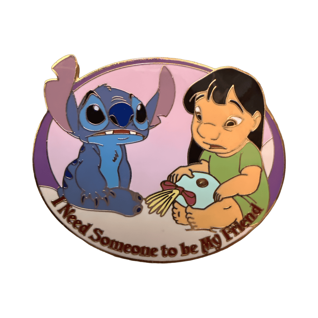 Lilo & Stitch I Need Someone to be My Friend Disney pin